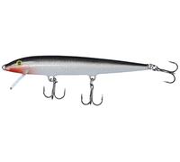 Rapala Original Floater Lure with Three No. 6 Hooks, 1.2-1.8 m Swimming Depth, 11 cm Size, Silver