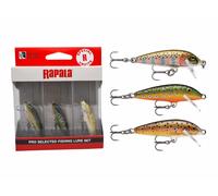 Rapala Pro Selected Fishing Lure Sets - Trout Perch Pike Chub Salmon Rudd Tackle