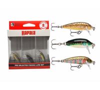 Rapala Pro Selected Fishing Lure Sets - Trout Perch Pike Chub Salmon Rudd Tackle