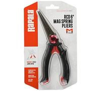 Rapala RCD Magnetic Pliers, 20 cm Length, Black/Red
