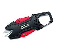 Rapala RCD Retractable Line Scissors, Black/Red