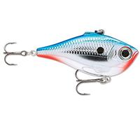 Rapala Rippin' Rap 06 Lipless Crankbait for Fishing - Chrome Blue