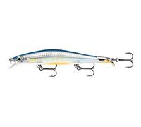 Rapala Ripstop Lure, Size 12, 4 3/4" Length, 4'-5' Depth, 1/2 oz, 3-#5 Hooks, Elite Blue, Per 1, One Size (RPS12EB)