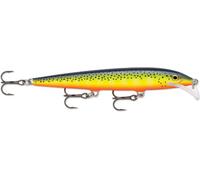 Rapala Scatter Rap Minnow Lure, Hot Steel, 11cm