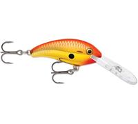 Rapala - Shad Dancer Angelköder - Angelzubehör aus Balsaholz - Süßwasser Schleppköder - Lauftiefe 2,1-3m - Hergestellt in Estland