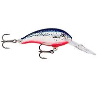 Rapala - Shad Dancer Angelköder - Angelzubehör aus Balsaholz - Süßwasser Schleppköder - Lauftiefe 2,1-3m - Hergestellt in Estland