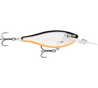 Rapala, Shad Rap Elite Fishing Lure, Size: 7.5cm/12g, Freshwater Floating Lure, Swimming Depth: 2.4-2.7m, Balsa Fishing Tackle Gilded Silver Shad gDSS