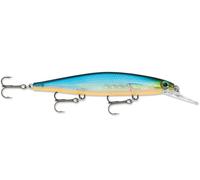 Rapala Shadow Rap Deep Lure with Three No. 6 Hooks, 1.2-2.4 m Swimming Depth, 11 cm Size, Blue Ghost