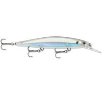 Rapala Shadow Rap Deep Lure with Three No. 6 Hooks, 1.2-2.4 m Swimming Depth, 11 cm Size, Albino Shiner
