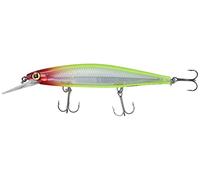 Rapala Shadow Rap Deep Lure with Three No. 6 Hooks, 1.2-2.4 m Swimming Depth, 11 cm Size, Clown