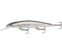 Rapala Shadow Rap Deep Lure with Three No. 6 Hooks, 1.2-2.4 m Swimming Depth, 11 cm Size, Ghost Shiner
