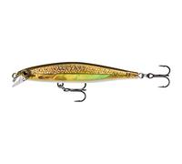 Rapala Shadow Rap Lure with Two No. 8 Hooks, 0.7 m Swimming Depth, 7 cm Size, Live Brown Trout