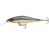 Rapala Shadow Rap Shad Deep Lure with Two No. 6 Hooks, 1.5-1.8 m Swimming Depth, 9 cm Size, Halloween