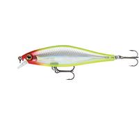 Rapala Shadow Rap Shad Lure with Two No. 6 Hooks, 0.9-1.2 m Swimming Depth, 9 cm Size, Clown