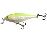 Rapala Shallow Shad Rap 07 Fishing lure, 2.75-Inch, Silver Fluorescent Chartreuse