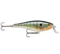 Rapala Super Shad Rap Lure with Two No. 3/0 Hooks, 1.5-2.7 m Swimming Depth, 14 cm Size, Blue Gill