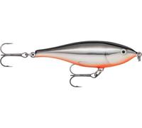 Rapala Twitchin' Rap, Fishing Lure, Hard Bait, 3-1/8", Red Belly