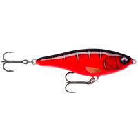 Rapala Twitchin Rap Lure 12cm 53g - CRB Classic Red and Black