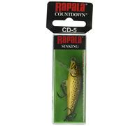 Rapala Unisex Adult Countdown Fishing Lure Balsa Wood Freshwater Spinning Lure Depth 0.9-1.8 m Fishing Lure 5 cm 5 g Made in Estonia Artistic Standard