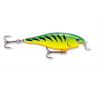 Rapala Unisex Adult Shallow Shad Rap 09 Firetiger Fishing Lure, One Size
