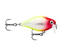 Rapala, X-Light Crank Shallow Runner Fishing Lure, Size: 3.5 cm/4 g, Freshwater Floating Lure, Swimming Depth: 0.9-1.2 m, Plastic Fishing Equipment, CLN Clown
