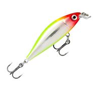 Rapala X-Light Minnow 5 cm 4g - Wobbler, Hardbait, Twitch Bait, Minnow for Bass Fishing, Hardbait for Spin Fishing, Colour: Clown