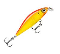 Rapala X-Light Minnow 5 cm 4g - Wobbler, Hardbait, Twitch Bait, Minnow for Bass Fishing, Hardbait for Spin Fishing, Colour: Gold Fluroscent Red