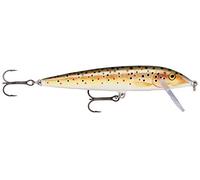 Rapala X-Rap CountDown Lure with Two No. 10 Hooks, 0.6-1.2 m Swimming Depth, 5 cm Size, Brown Trout