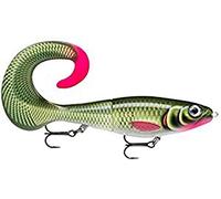 Rapala X-Rap Otus Lure with Two No. 2/0 Hooks, 0.5-1 m Swimming Depth, 25 cm Size, Olive Green