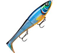 Rapala Unisex Adult X-Rap Peto Fishing Lure Artificial Bait with Soft Fishtail Freshwater Spinning Bait Running Depth 0.5-1m Fishing Lure 14 cm Made in Estonia Blue Ghost 14 cm / 39 g