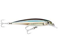 Rapala X-Rap Saltwater Lure with Two No. 2 Hooks, 1.2-2.4 m Swimming Depth, 12 cm Size, Anchovy