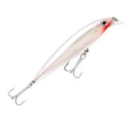 Rapala X-Rap Saltwater Lure with Two No. 2 Hooks, 1.2-2.4 m Swimming Depth, 12 cm Size, Glass Ghost