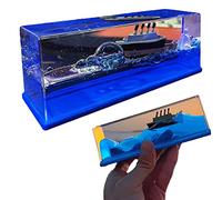 RAPANDA Cruise Ship Drift Bottle, Unsinkable Titanic, Iceberg Home Decor, Titanic Table Decor, Nautical Ornaments Gifts