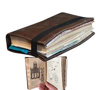 RAPANDA Indiana Jones Grail Diary, the Grail Diary Paperback, Classic Movie Props Replica, Raiders of the Lost Ark Indiana Jones Notebook Journal Gift, Indiana Jones and the last Crusade