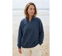 Rapanui Clothing Coastal Casual Women's Quarter-Zip Sweatshirt In Navy Navy