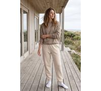Rapanui Clothing Everyday Cotton Jersey Lounge Joggers In Beige Beige