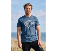 Rapanui Clothing Men's John Dory Coastal Fish Graphic T-Shirt in Blue | Size: XS Rapanui Clothing Blue XS