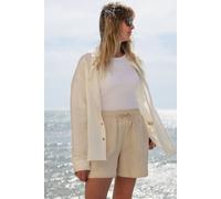 Rapanui Clothing Women's Linen Shirt In White White 12