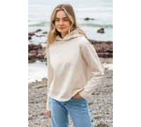 Rapanui Clothing Women's Relaxed Fit Graphic Hoodie In Beige Beige
