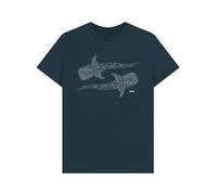 Rapanui Save Our Seas Whale Shark Graphic T-Shirt Denim Blue