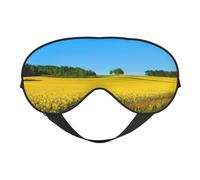 Rape Flower Field Sleep Eye Mas Updated Design Light Blocking Night Eye Blinder Men Women Shift Travel Gifts