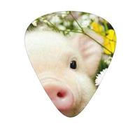Rape Flower Pig Premium Bass Electric Guitar Picks,Guitar Plectrum For Unparalleled Musical Experience