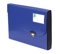 Rapesco 0675 A4+ Expanding File, 7 Compartments, Blue