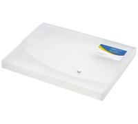 Rapesco 0708 Wallet/box File, A4, 25mm Capacity, Transparent