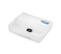 Rapesco Box File/Rigid Wallet 0714 – 60 mm capacity (up to 600 pages), A4 – Clear