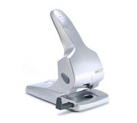 Rapesco 0732 High-Capacity Zero-65 Metal 2-Hole Punch, 65 Sheet Capacity, Silver