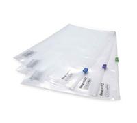 Rapesco 0796 Plastic Wallet Zip Folder, Plastic Zip, A4+, Transparent, Pack Of 25