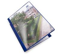 Rapesco 0910 Presentation Display Book, 20 Pockets, A4, Blue