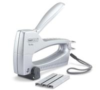 Rapesco Staple Tacker T8-Alu with 300 13/6mm Staples, Silver