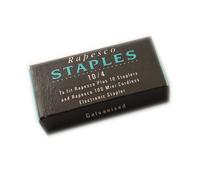 Rapesco 10/4 Steel Staples 10 Box of 1000 Staples -Hand/Mini Electric Staplers